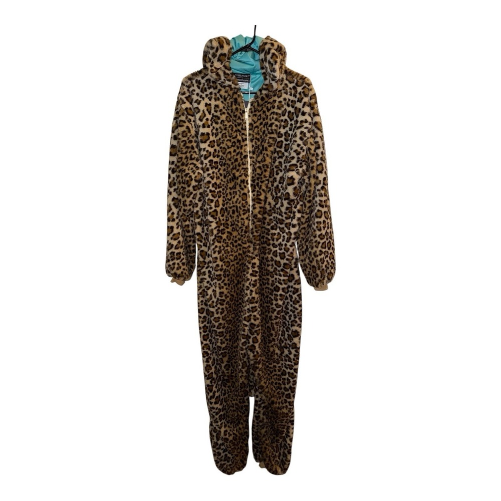 New Posh Peanut Lana Leopard Adult Costume Sz 2X Faux Polyester Fur Comfy Soft